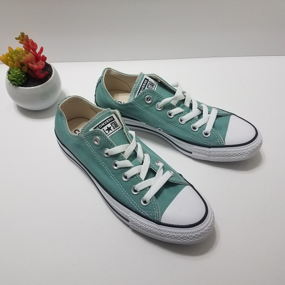 Converse Shoes - CONVERSE CHUCK TAYLOR LOW MINERAL TEAL SNEAKER